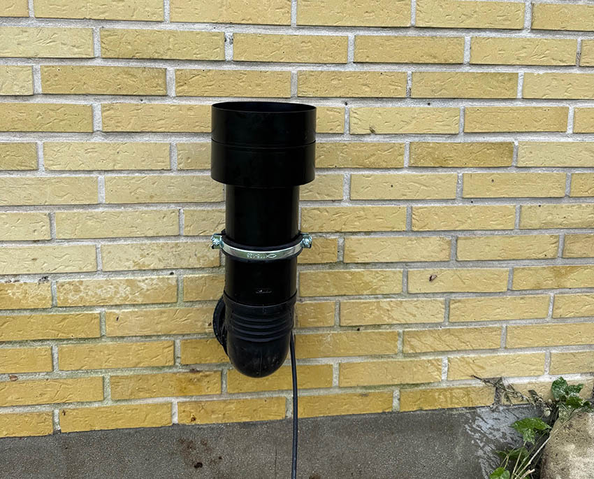Når radonproblemet stammer fra undergrunden, er et aktivt radonsug i langt de fleste tilfælde den bedste løsning